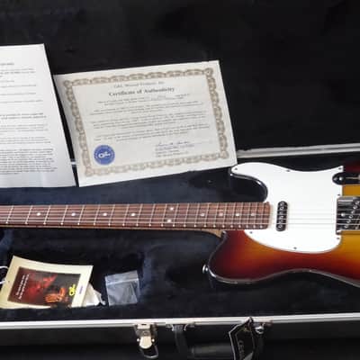 G&L USA Made Asat Classic Telecaster AAA Flamed Maple Neck Signed COA & Case image 1