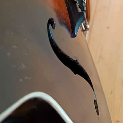 Vintage Archtop Jazz guitar J.B.Herclík ca. 1950 image 5