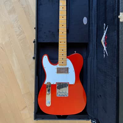 Fender Custom Shop Postmodern Telecaster Journeyman Relic Candy Tangerine Left Handed Lefty image 1