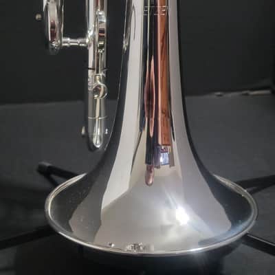 Getzen Capri Series Cornet Shepherd's Crook ,2 Mouthpieces & Hardcase . 1992 - Silver plated image 16