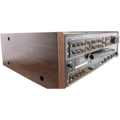 Trio KR-5400 AM FM Stereo Receiver Solid State Walnut Japan Tested image 5