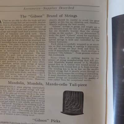 Gibson Catalog 'L', 1920, Remarkable Condition image 12