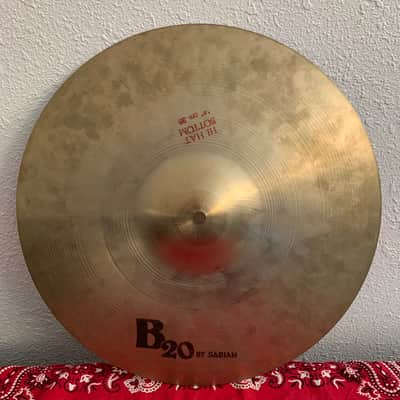 Sabian 14” B20 Hi-Hats (Pair) 1980’s image 8