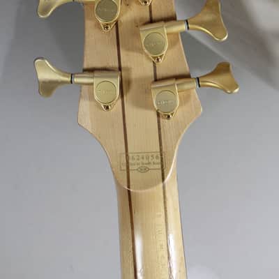 Schecter Stiletto Custom-5 Active 5-String Bass - Natural Satin image 8
