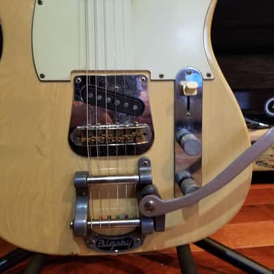 1977 Greco Telecaster modified with Bigsby and Seymour Duncan image 4