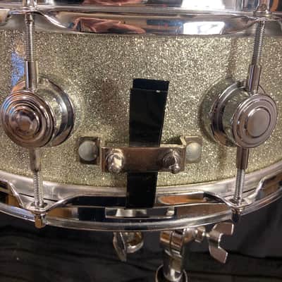 DW - David Frangioni Collection - 5x14" Collector's Series Maple Snare Drum 1987 - Silver Sparkle image 21