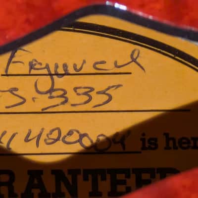 2022 Gibson ES-335 Figured Semi-Hollow with Block Inlays - Cherry image 24