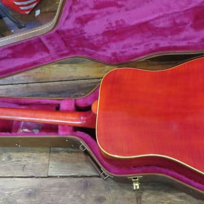 Gibson J-35 1985 Square Shoulder Acoustic Guitar w/ Gibson Deluxe Hardshell Case Made w/ DOVE Parts image 3