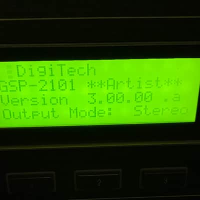 DigiTech GSP 2101 Upgraded to 3.0 Artist w/20mhz clock speed and PPC 210 installed! image 4