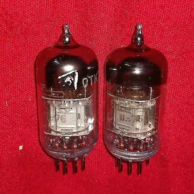 Matched pair Voskhod 6n2p-EV tubes nos image 4