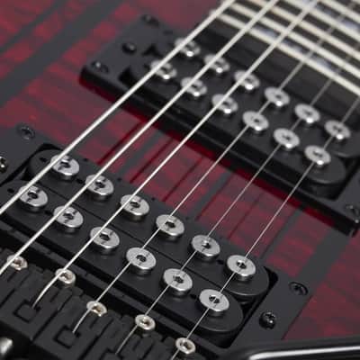 Schecter Synyster Standard Plus Transparent Deep Red image 9