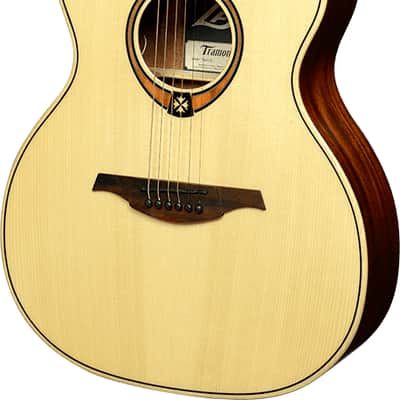 LAG T88ACE Tramontane 88 Auditorium Cutaway Acoustic Electric Natural image 3