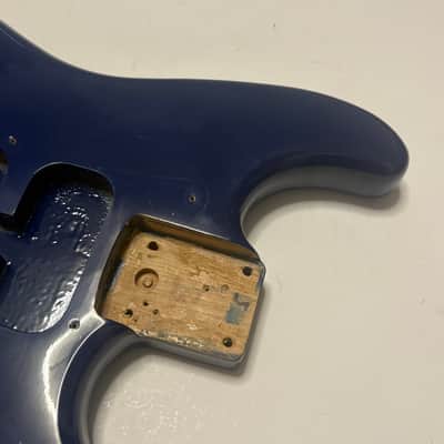 Fender Vintage 90s Squier Navy Dark blue Stratocaster body image 5
