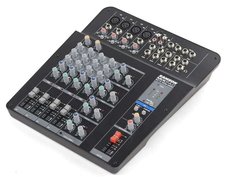 Samson MixPad MXP124FX | 8 Channel Analog USB Stereo Mixer with Effects image 1