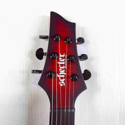Schecter Sunset 6 Extreme - Scarlet Burst image 8