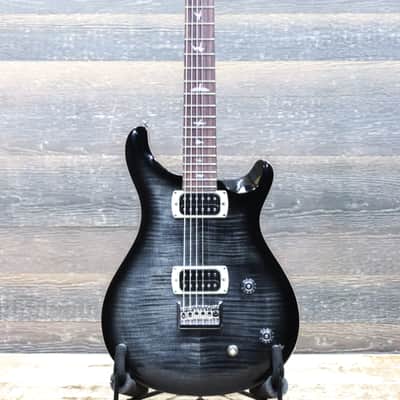 PRS SE 277 Baritone 27.7" Scale Charcoal Burst Electric Guitar w/Bag #H066569 image 2