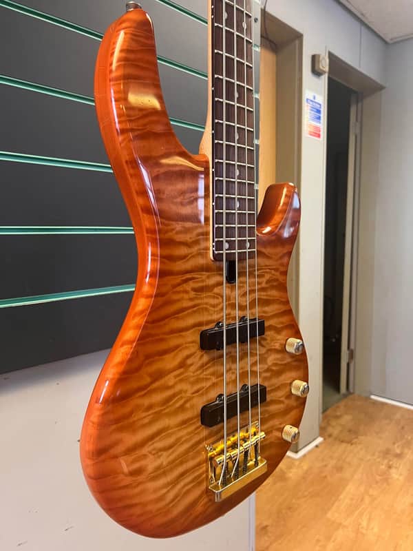 Yamaha BB-G4A Amber Burst 1997 Electric Bass Guitar | Reverb