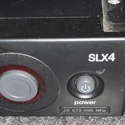 Used Shure SLX4 Wireless Receiver only with power supply image 2