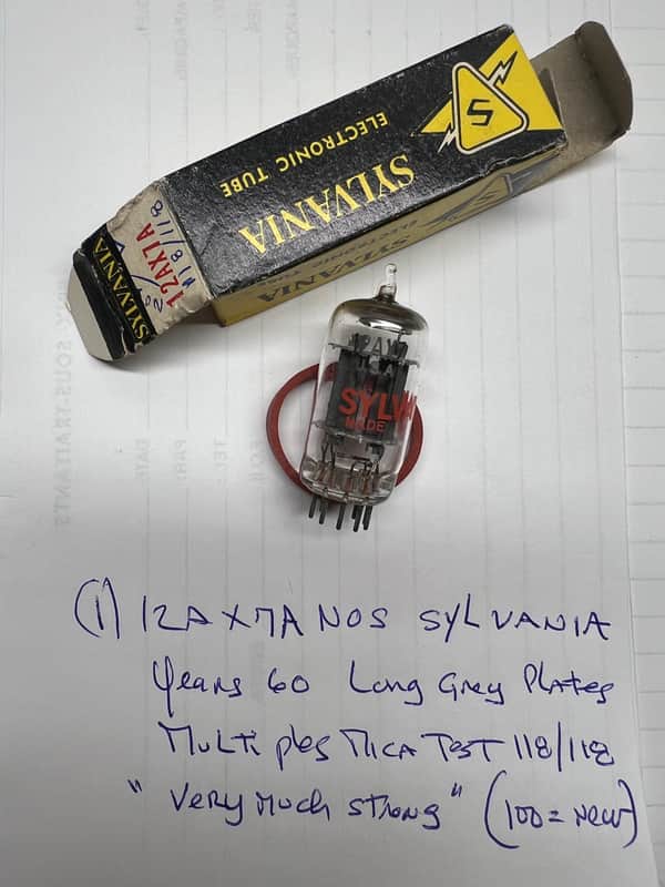 Sylvania 12AX7A
