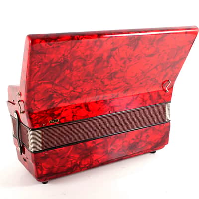 Immagine Royal Standard Montana (Weltmeister) 120 Bass Musette Top Accordion+Hard Case&Leather Straps - VIDEO - 5