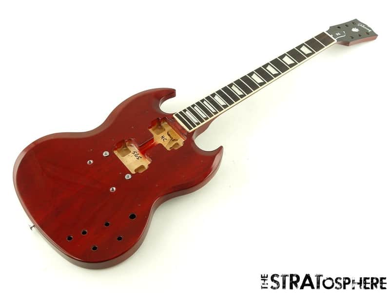 Gibson USA SG Standard Model BODY + NECK, Mahogany, Nitro Heritage Cherry image 1