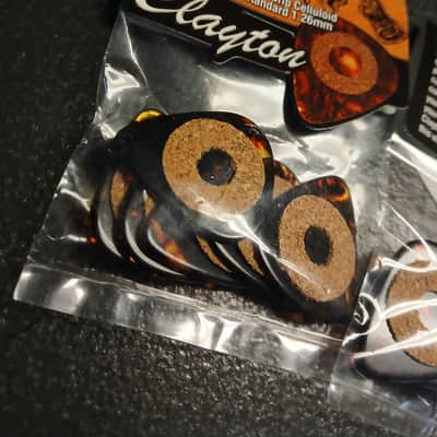Clayton Cork Grip 1.26 mm picks 2012 - Multicolor image 2