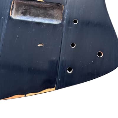Black Firebird Style Bass Guitar Body DIY Project image 3