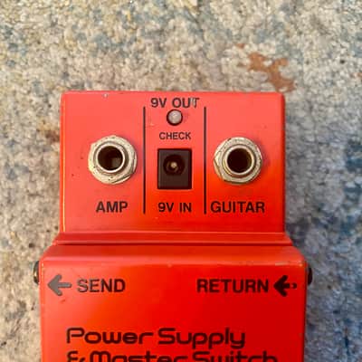 Boss PSM-5 Power Supply & Master Switch + PSA-230P MADE IN JAPAN 1982 image 7