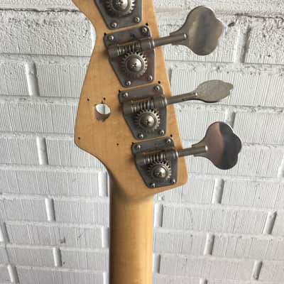 Warmoth J Bass Guitar With 1997 Carvin Active Pickup System & Levy's Gigbag image 7