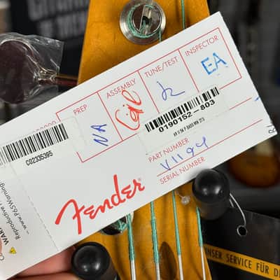 Fender American Vintage II '54 Precision Bass 2-Color Sunburst + NEW image 5