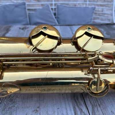 Couf Superba 1 low A bari sax w/ new case image 8