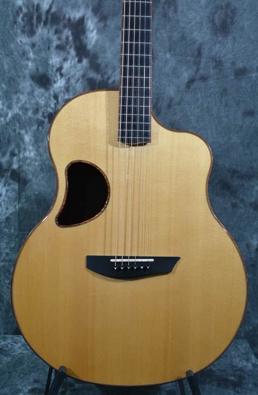 McPherson MG 4.5 Acoustic Electric Heavily Figured Walnut Back & sides w Spruce top 2010 We Ship FAST image 1