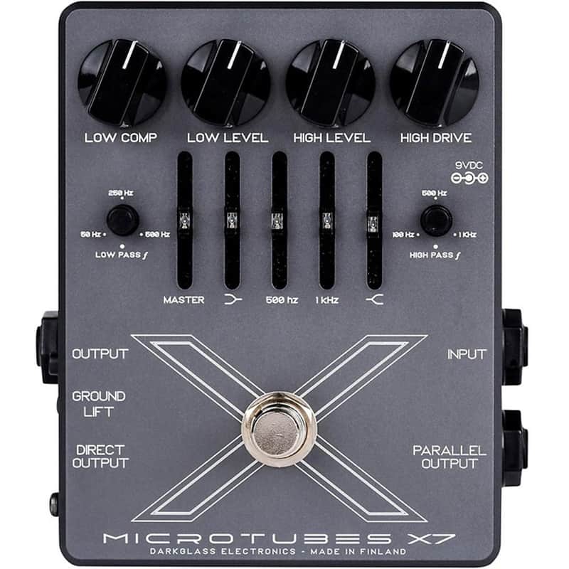 Darkglass Microtubes X7 Bass Preamp Pedal image 1