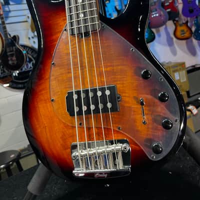 Sterling By Music Man StingRay RAY35 Bass Guitar - 3-tone Sunburst Auth Dealer! 001 FREE PLEK! image 4