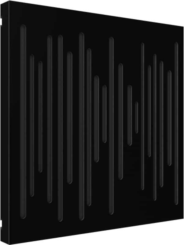 Vicoustic VicPattern Ultra Wavewood B04930 - black matte / 3 pieces image 1