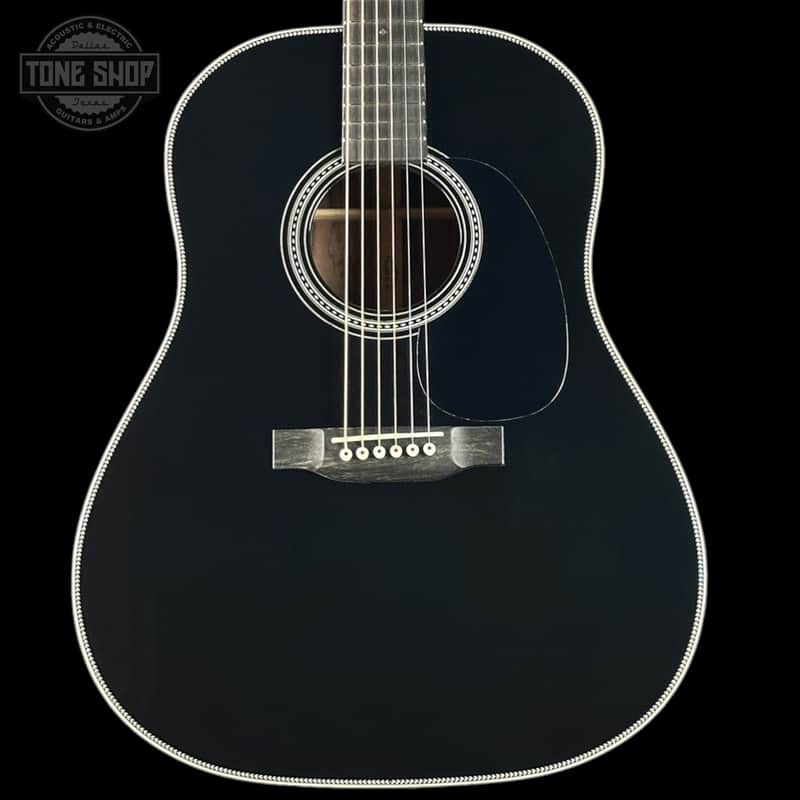 Martin Custom Shop Slope Shoulder Dread Blacktop 28 Style Adirondack / Wild Grain East Indian Rosewood w/case 2942909 image 1