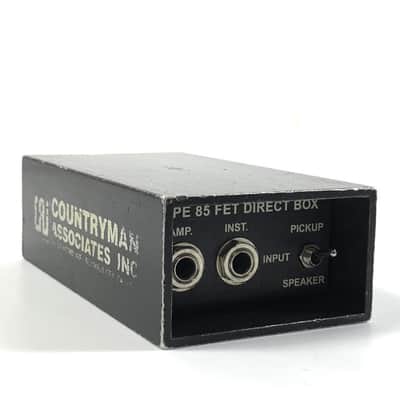 Countryman Type 85 Compact Active DI Box 2010s - Black TGHM image 3