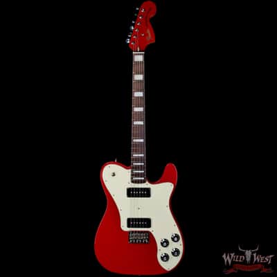 Fender Chris Shiflett Cleaver Telecaster Deluxe Dual P90 Rosewood Fingerboard Dakota Red 8.15 LBS image 3