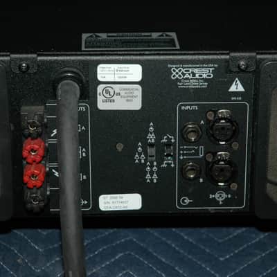 Crest Audio CA12 2200-Watt Power Amplifier 2000s - Black Bild 4