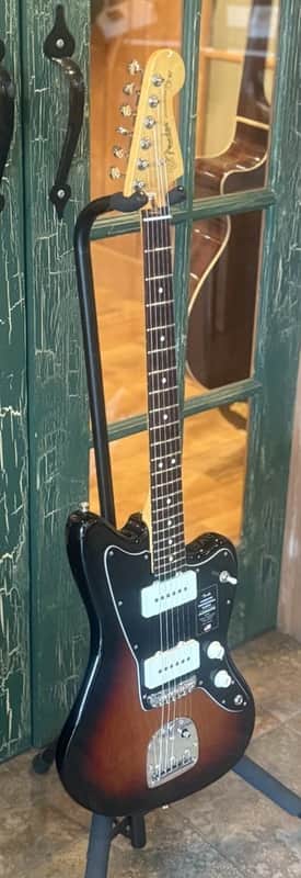 Fender American Pro Classic Jazzmaster Electric Guitar HH 3 Color Sunburst w Bag