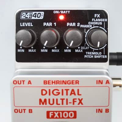 Behringer FX100 Digital Multi - FX Guitar Effect Pedal S0604076418 image 3