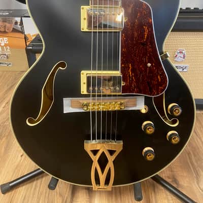 Ibanez AF75G-BKF Artcore 2017 - Present - Black Flat image 3
