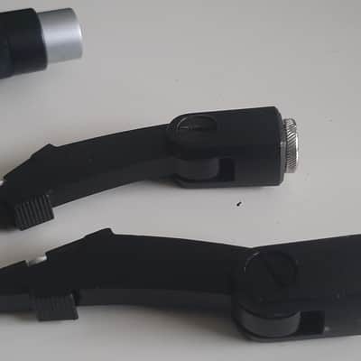 Set of 2x Sennheiser MD 421-U Cardioid Dynamic Microphones 1960s - 1990s - Black image 5