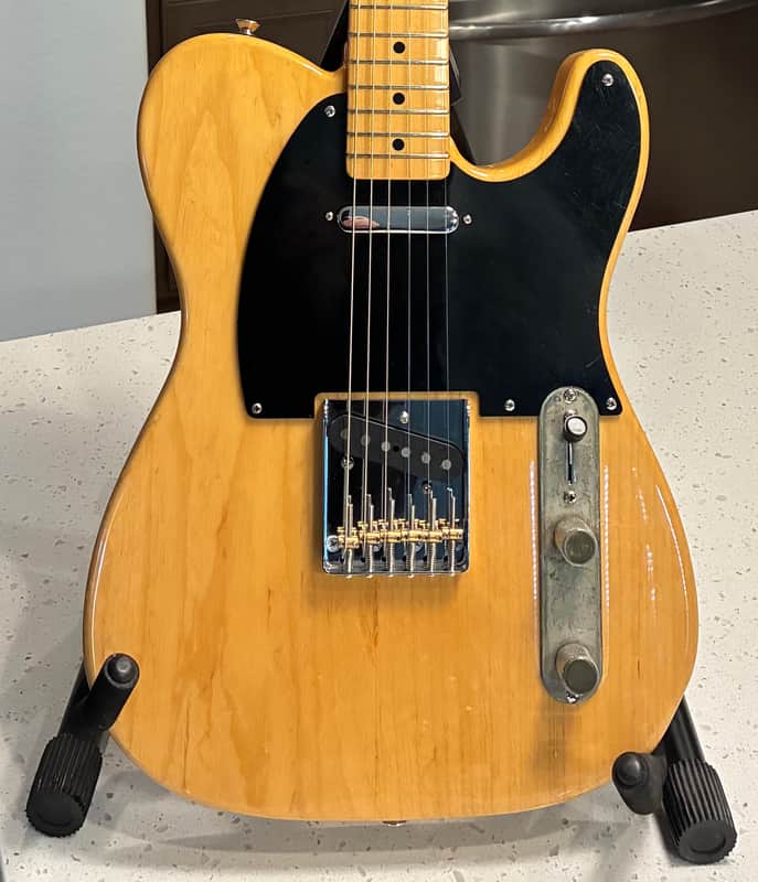 Fernandes TE-2 Electric Guitar MIJ ‘52 Telecaster Reissue w/ Gig Bag image 1