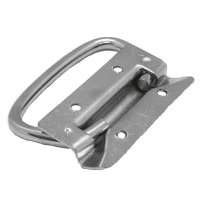 2 Pack of Chrome Surface Mount PA DJ Chest Case Handles Pulls image 2