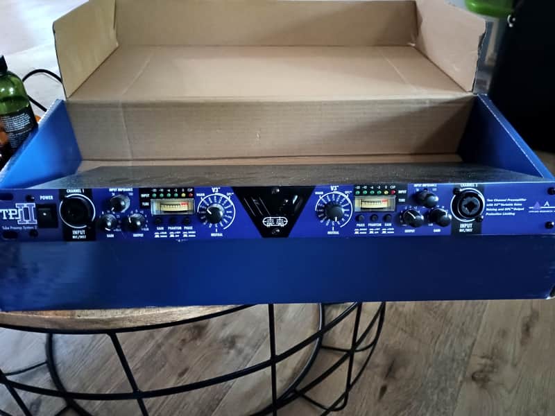 ART TPS II 2-Channel Tube Microphone Preamp 2011 - Present - Blue image 1