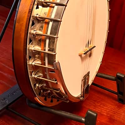 Vega Vegaphone (Tubaphone-based) conversion 5-string banjo 1927 - Maple image 12