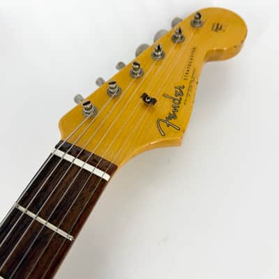 2010 Fender Custom Shop Limited Edition ’62 Stratocaster Relic Abby Ybarra - Fiesta Red image 5
