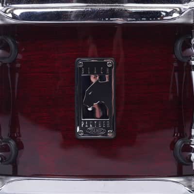 MAPEX BLACK PANTHER "CHERRY BOMB" 13" SNARE DRUM-13" x 5" image 8