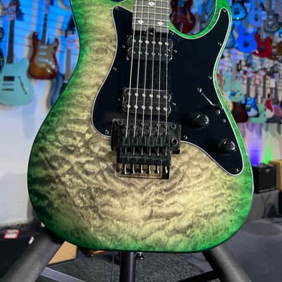 Kramer Volante Quilt HHFR Electric Guitar Ultramarine Burst GET PLEK'D! 590 image 5